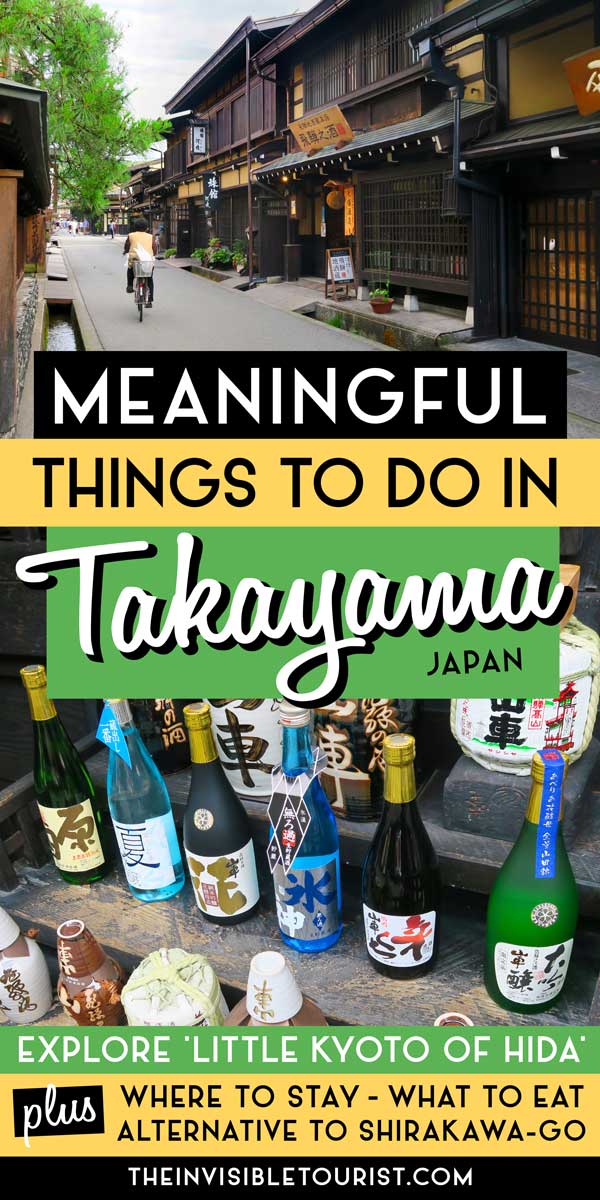 2 Days in Takayama Itinerary: Discover Old-World Charm and Culture | The Invisible Tourist