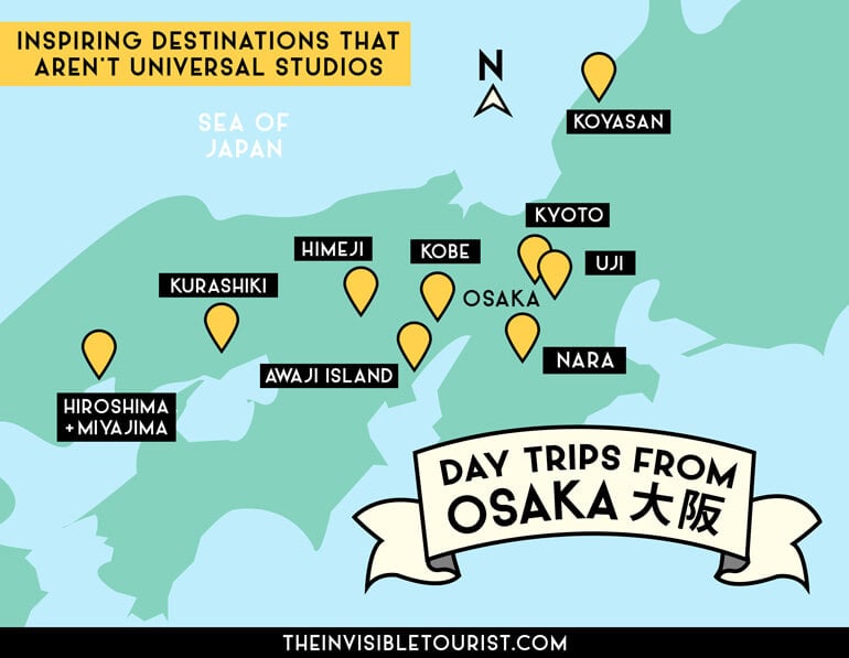 Best Day Trips from Osaka That Aren't Universal Studios | The Invisible Tourist