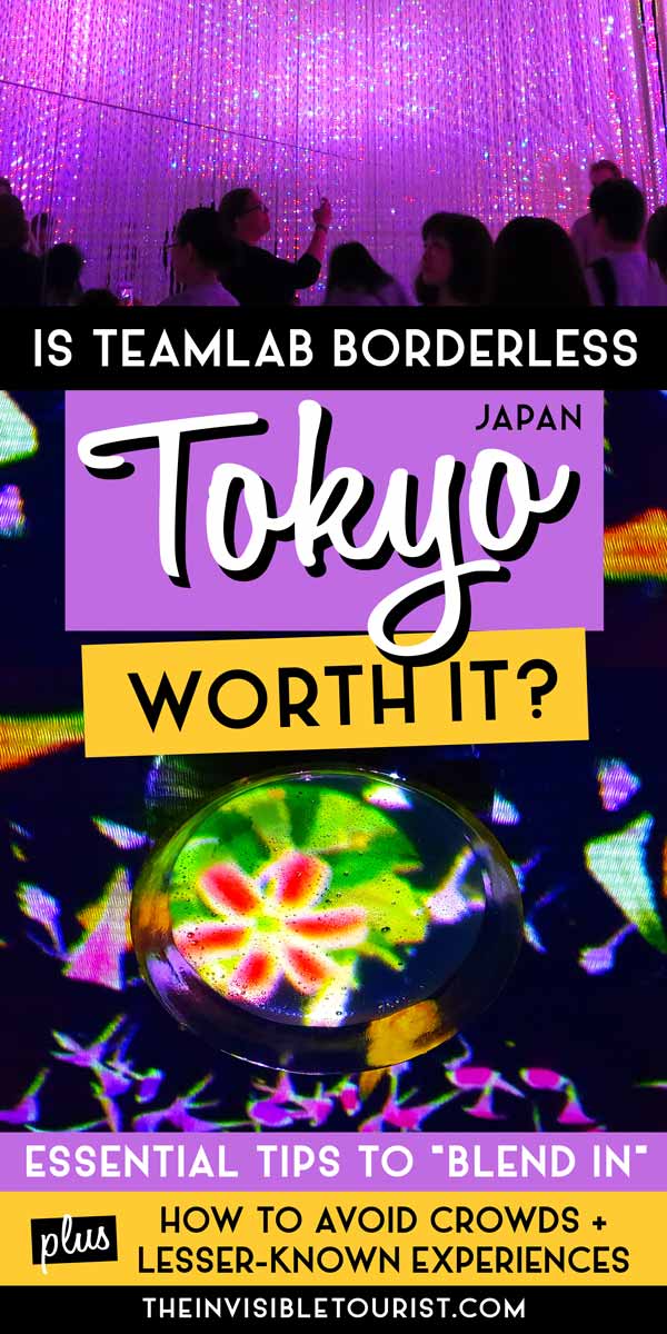 Is teamLab Borderless Worth It in Tokyo, Japan? Essential Tips for Visiting | The Invisible Tourist