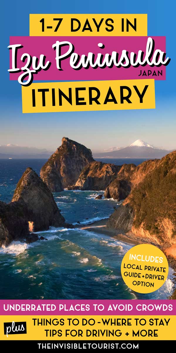 Izu Peninsula Itinerary: One to 7 Days of Uncrowded Gems | The Invisible Tourist