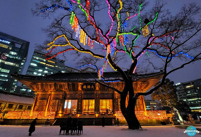 Jogyesa Temple, Insadong, Seoul 