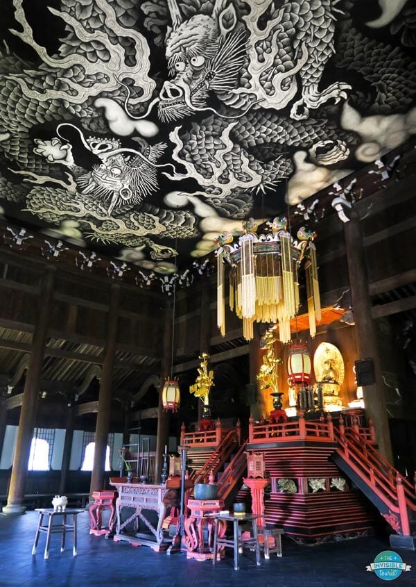 Incredible ceiling of Kennin-ji, one of my favourite Kyoto hidden gems