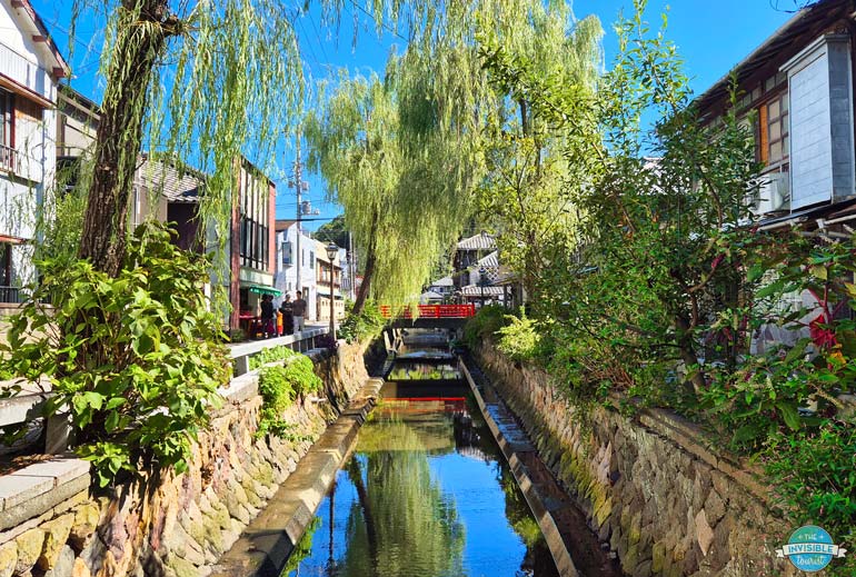 illow-lined canal of Perry Road, Shimoza, Izu Japan