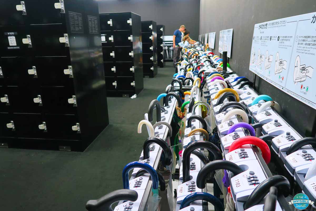 teamLab Borderless Lockers, Tokyo